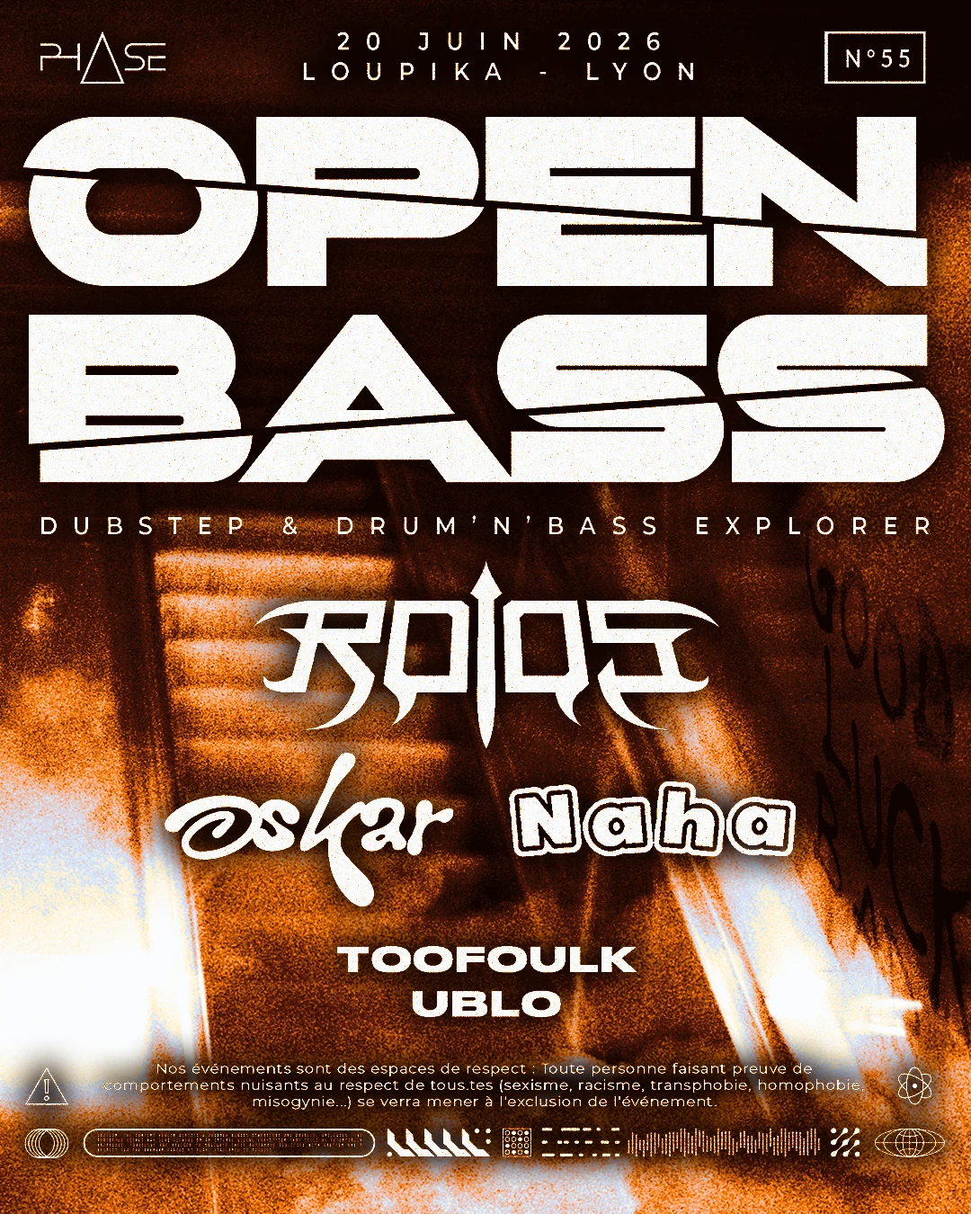 Open Bass #55 W/ Roi Os, Oskar, Naha