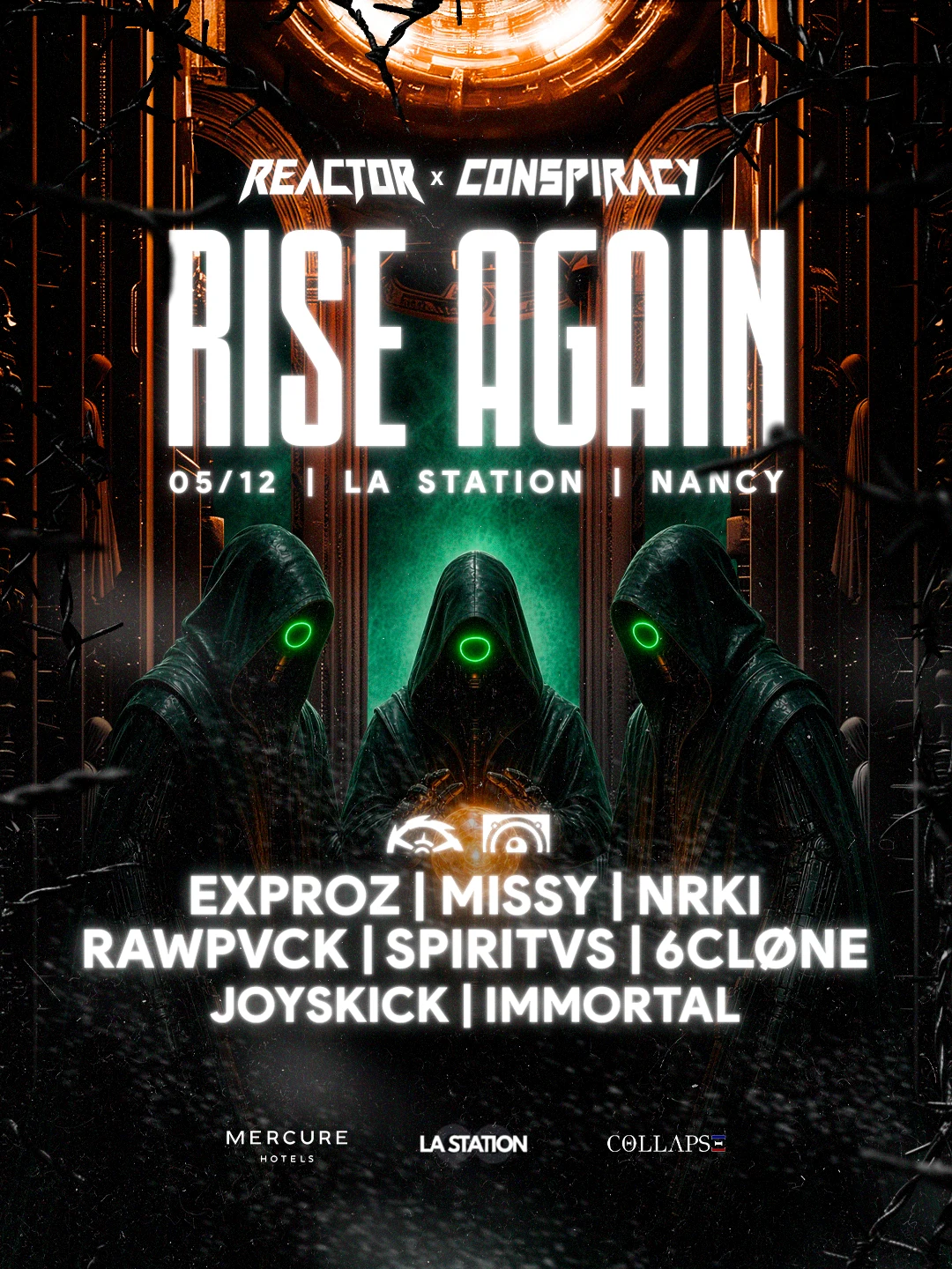 Reactor X Conspiracy - Rise Again W/ Exproz, Missy & More
