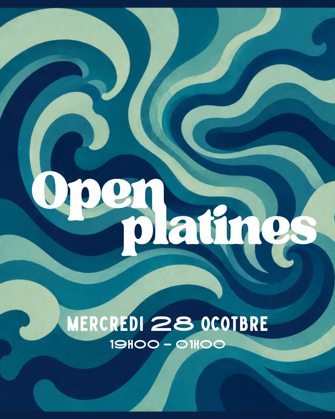 Open Platines // Morex Custom House // 28 Octobre