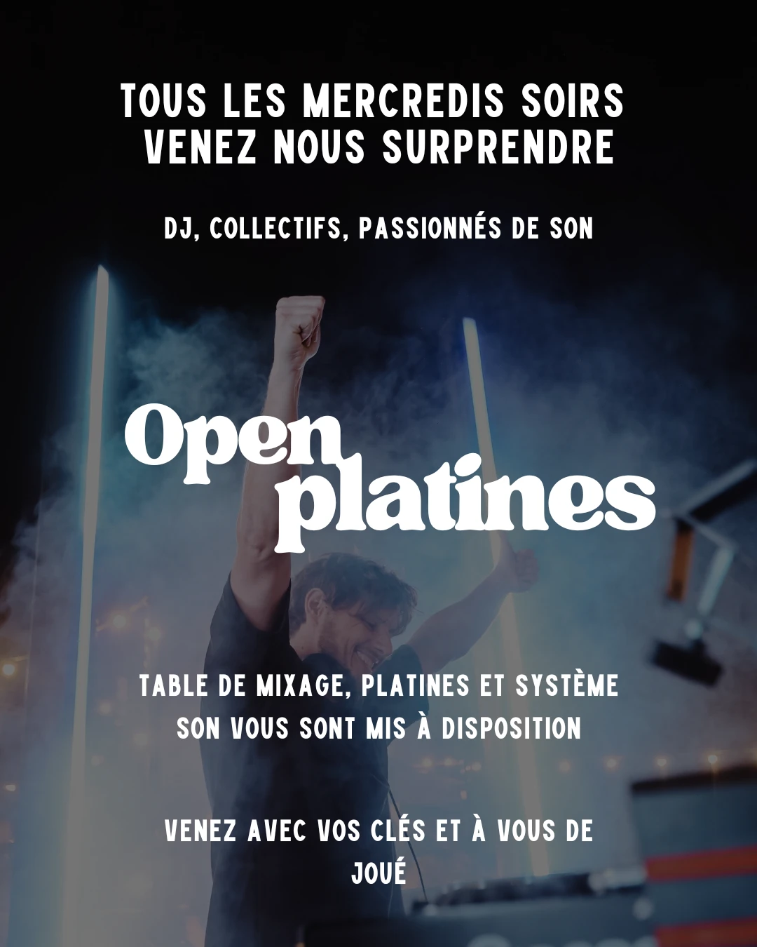Open Platines // Morex Custom House // 21 Octobre