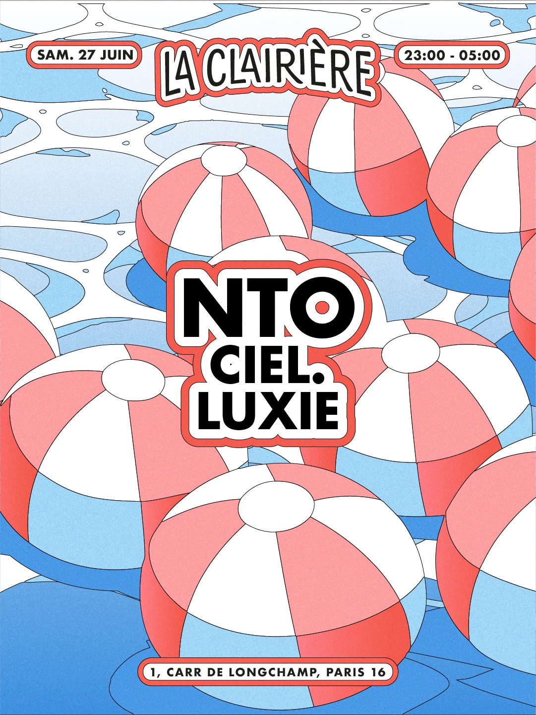 La Clairière : Nto, Ciel., Luxie