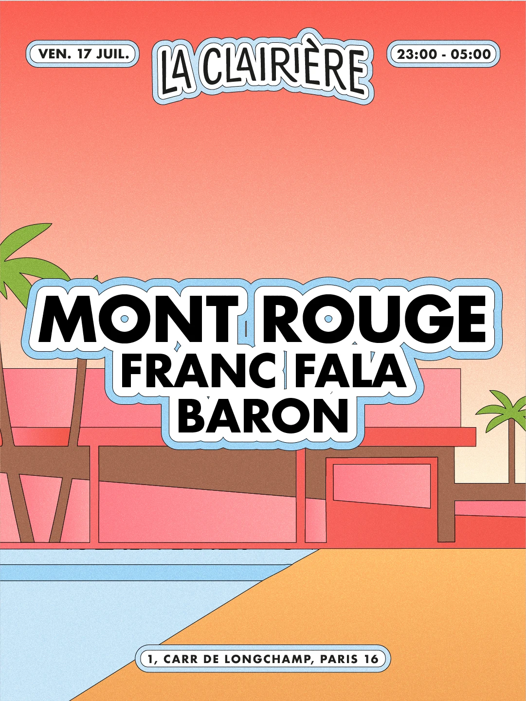 La Clairière : Mont Rouge, Franc Fala, Baron