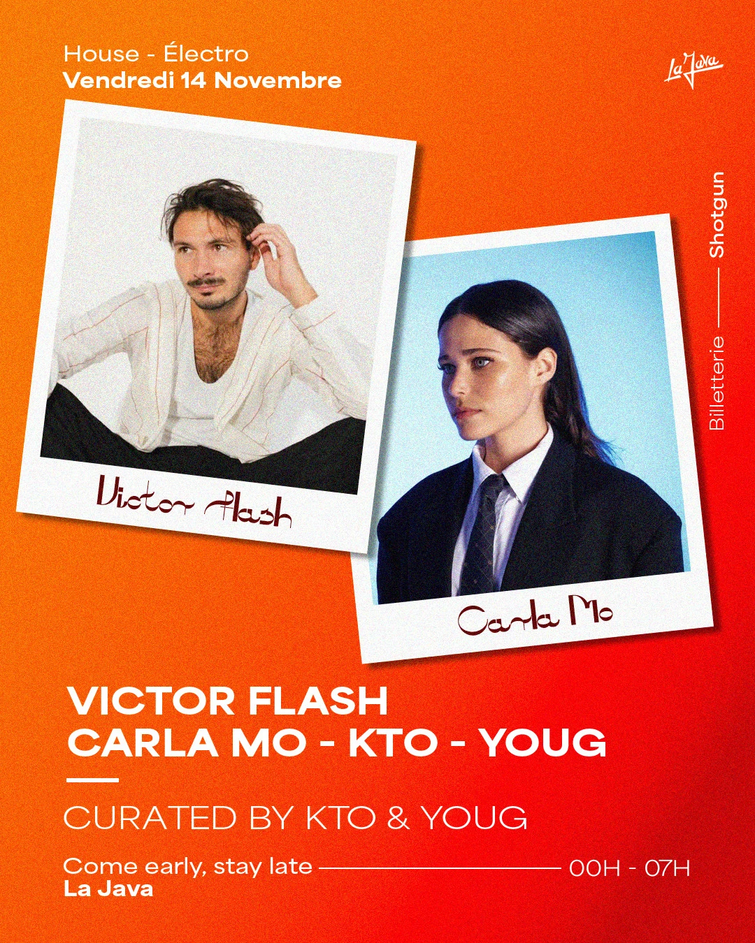 Victor Flash, Carla Mo W/ Kto & Youg