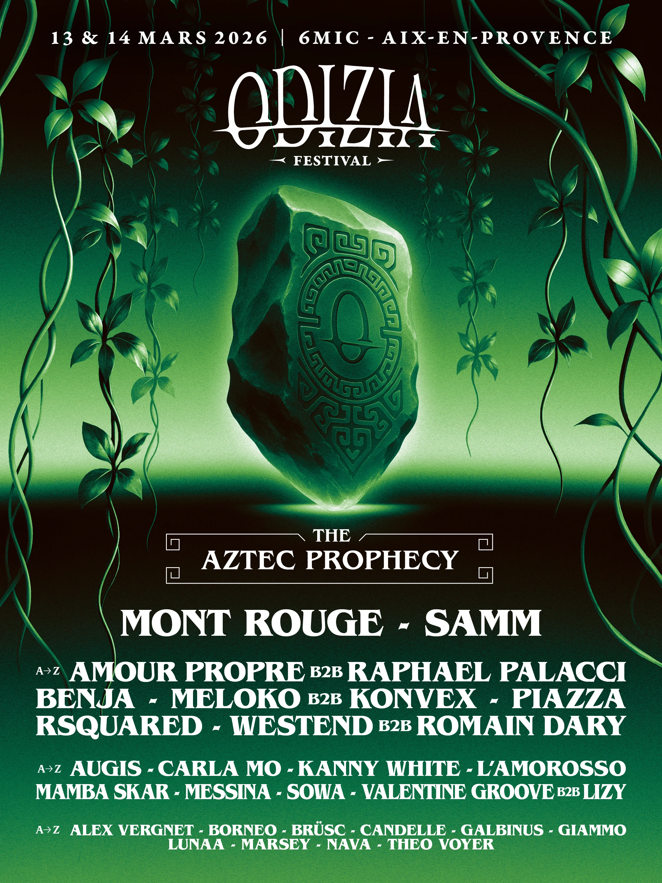 Odizia Festival : The Aztec Prophecy | 6mic | Aix-En-Pce