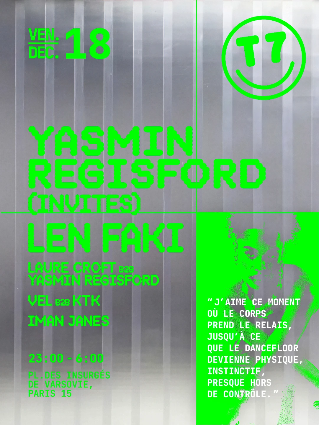 T7 : Yasmin Regisford Invites