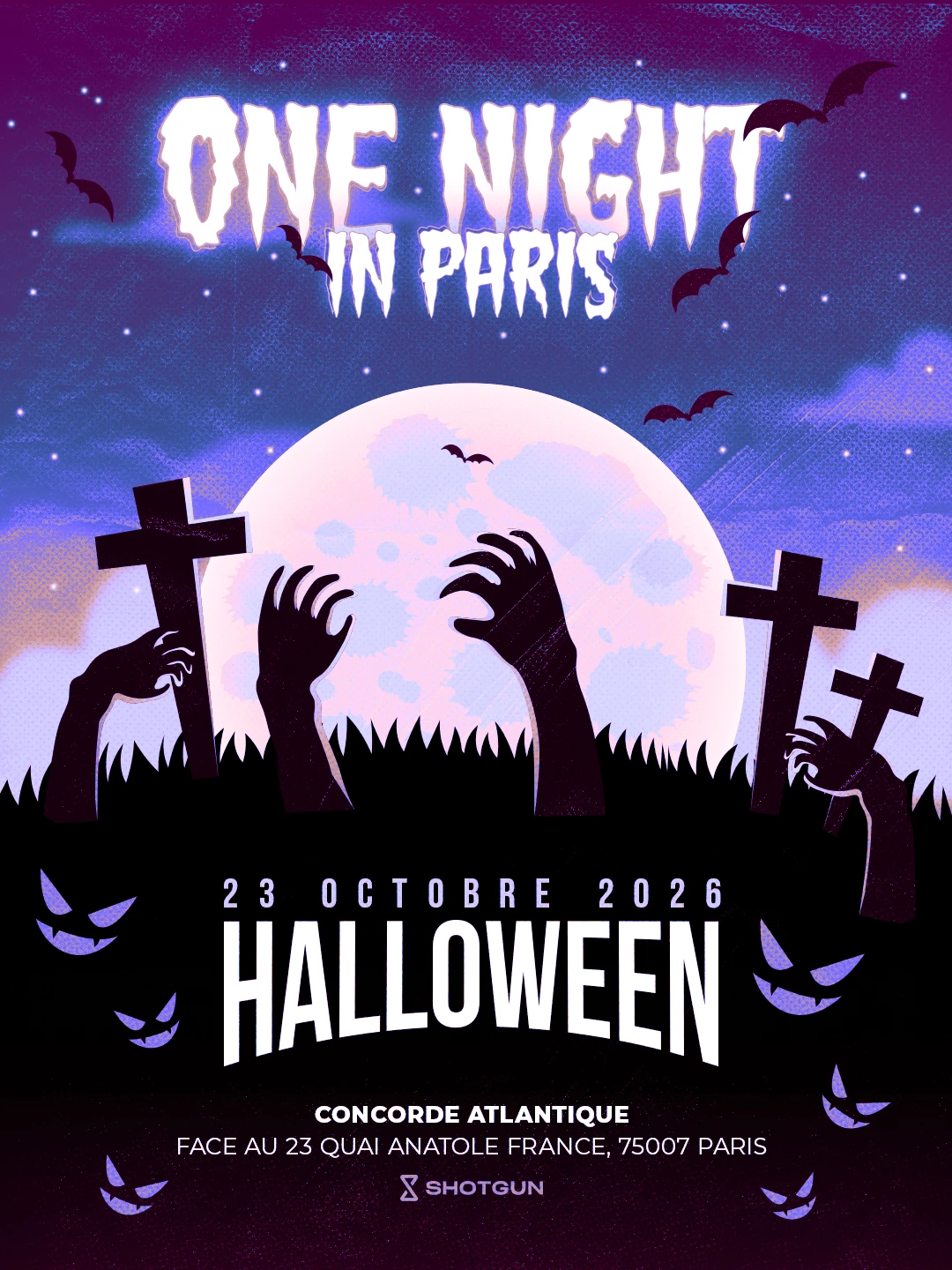 One Night In Paris - Halloween Edition - Concorde Atlantique