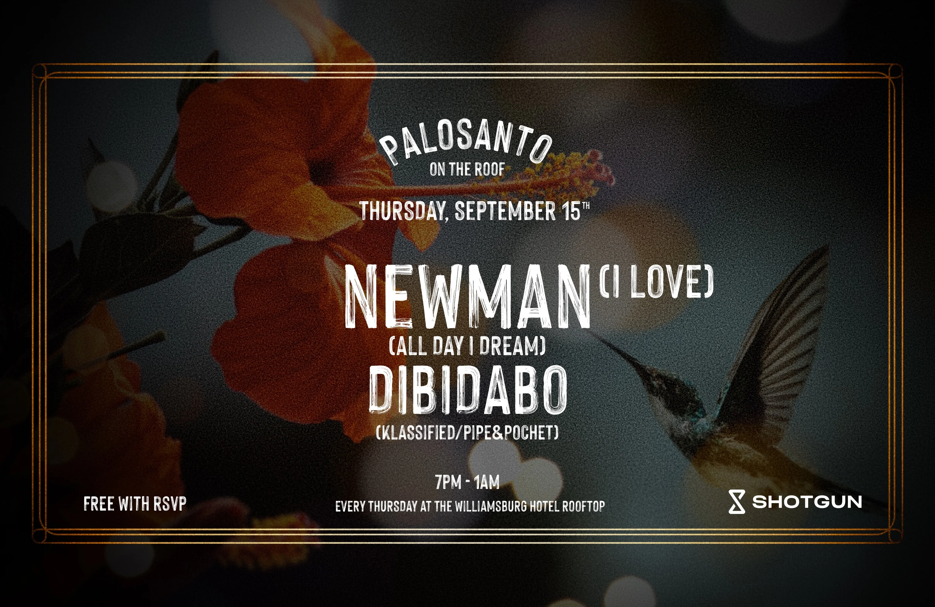 Palosanto On The Roof: Newman (I Love) & Dibidabo