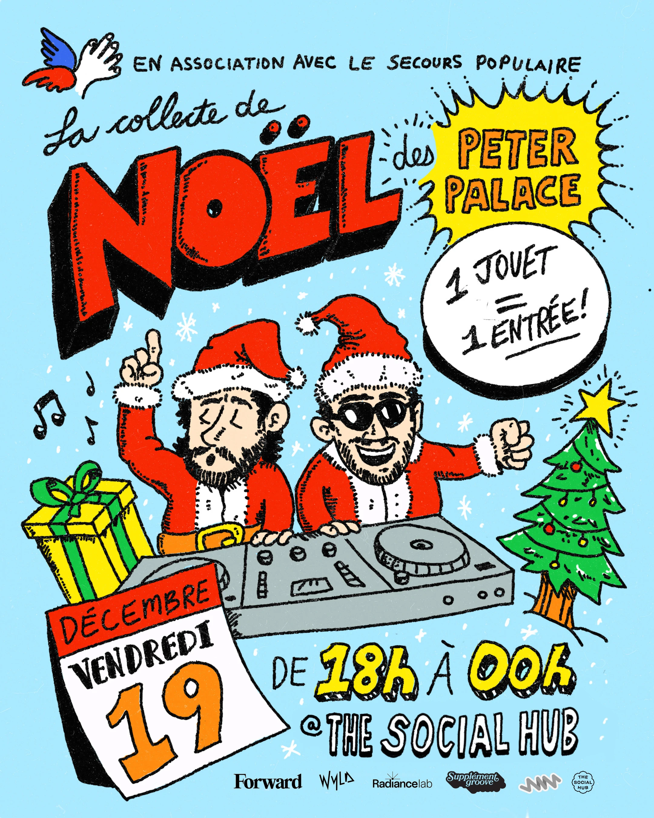 La Collecte De Noel Des Peter Palace