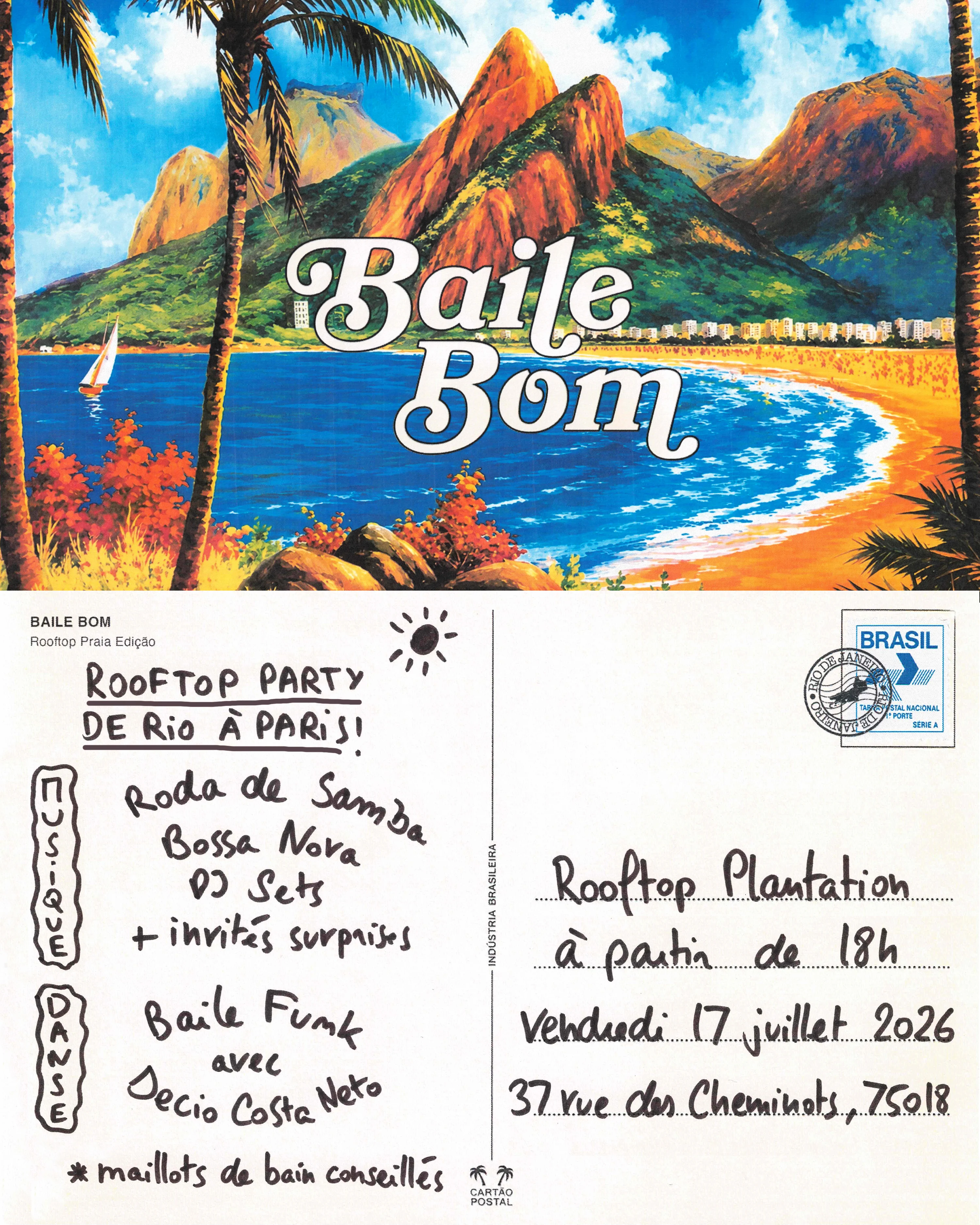 Baile Bom - Rooftop Praia