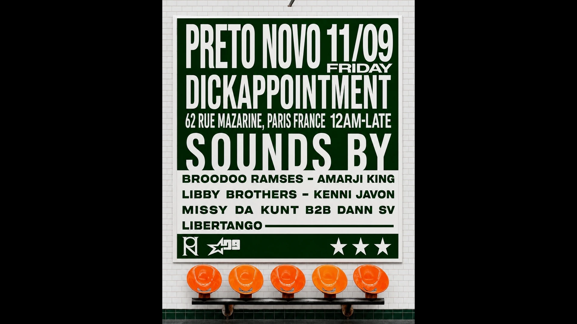 Preto Novo X D*Ck Appointment: Global Black Pride