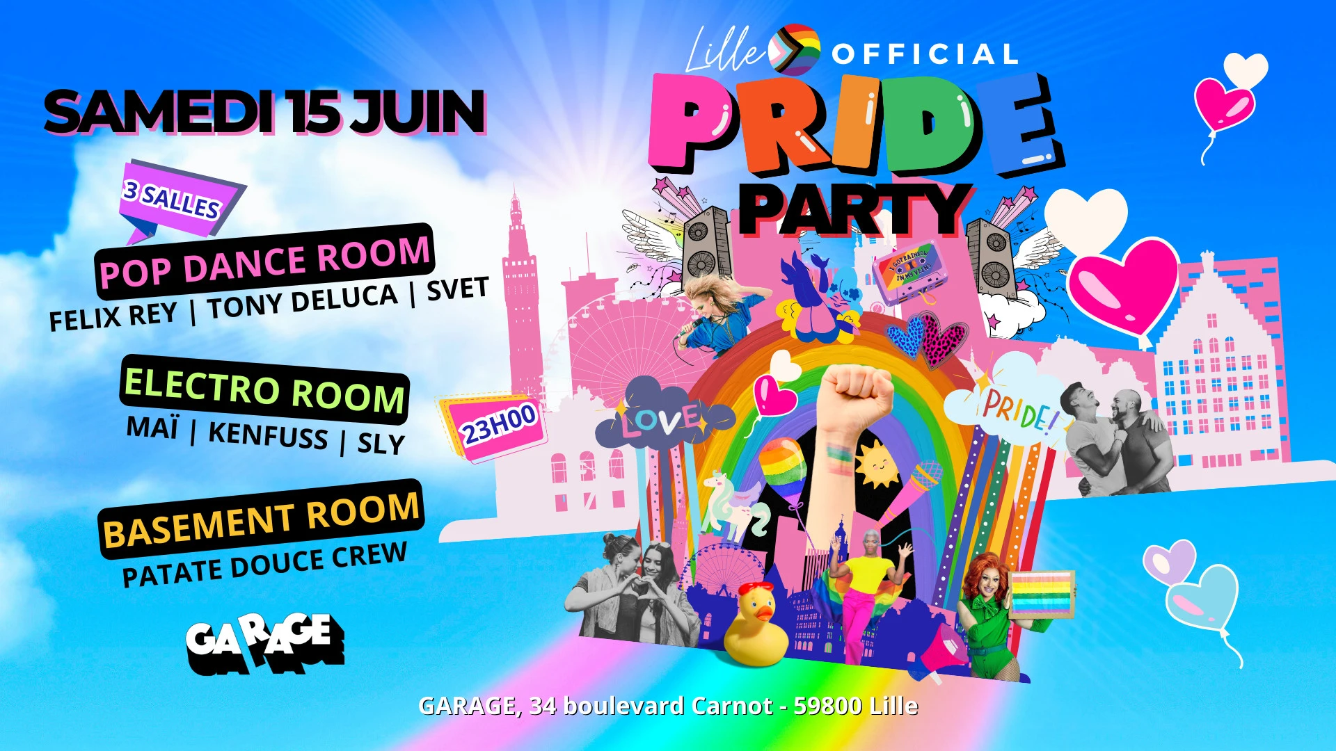 Soiree Officielle Pride 2024