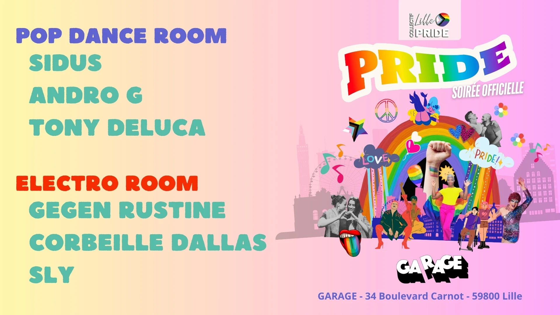 Soiree Officielle Lillle Pride 2025