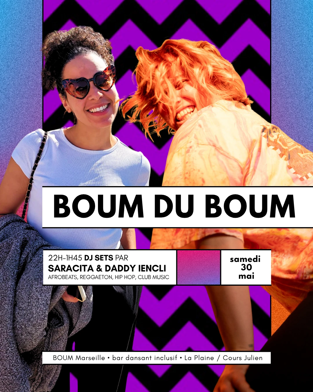Boum Du Boum - Dj Sets By Daddy Iencli  & Saracita