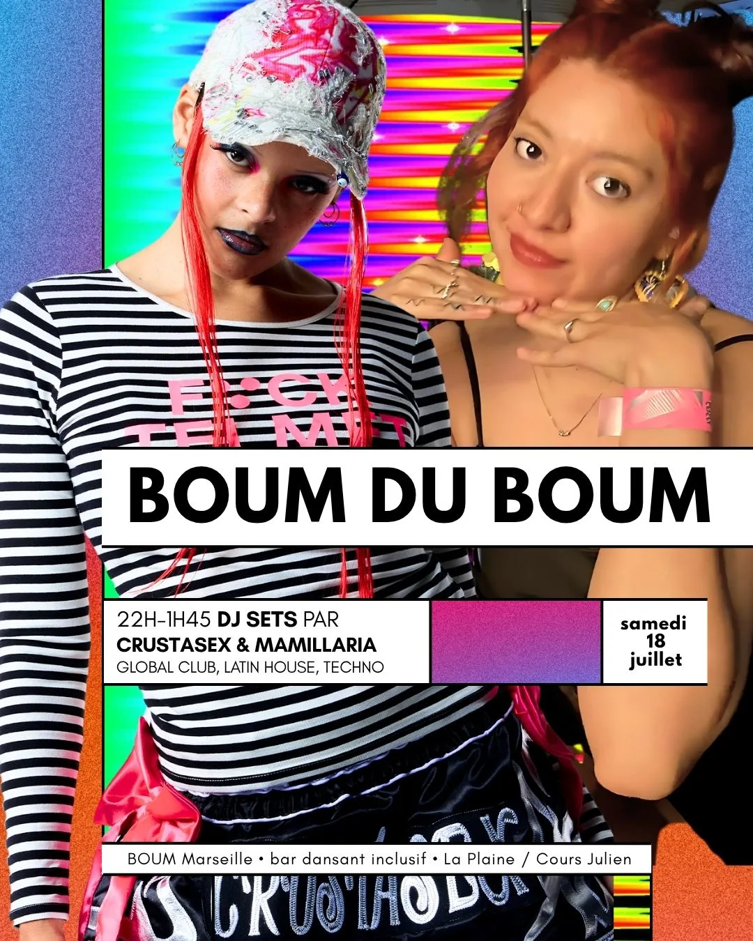 Boum Du Boum - Dj Sets By Mamillaria & Crustasex