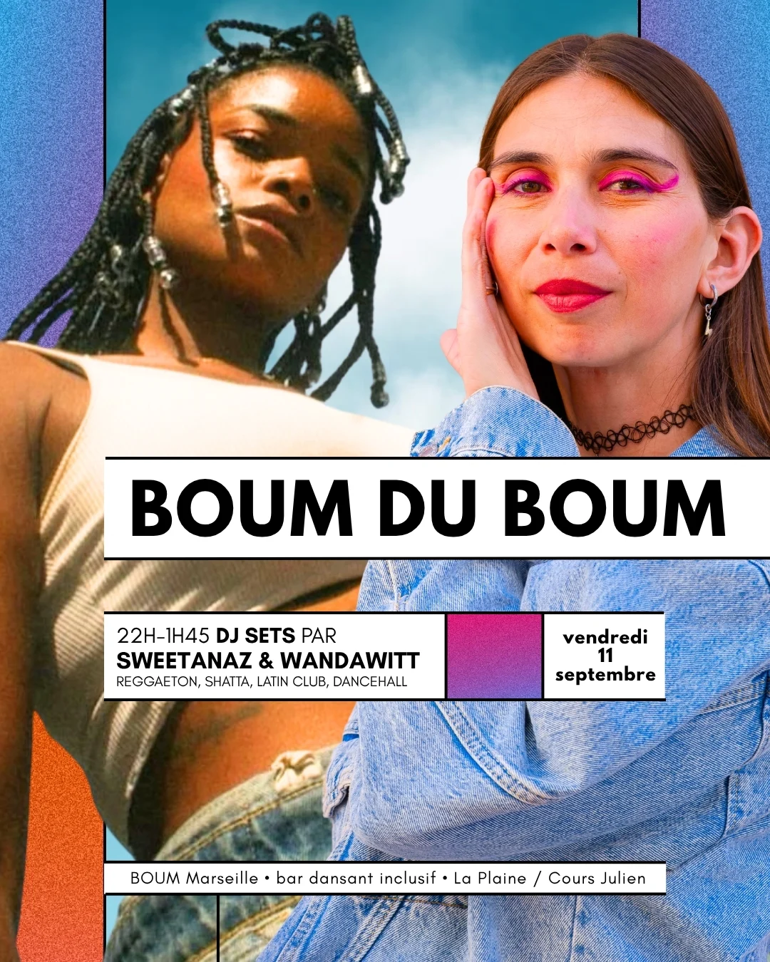 Boum Du Boum - Dj Sets By Sweetanaz & Wandawitt