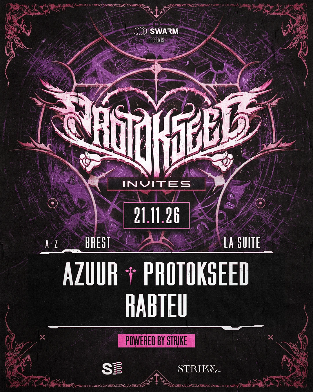 Strike X Protokseed Invites | La Suite