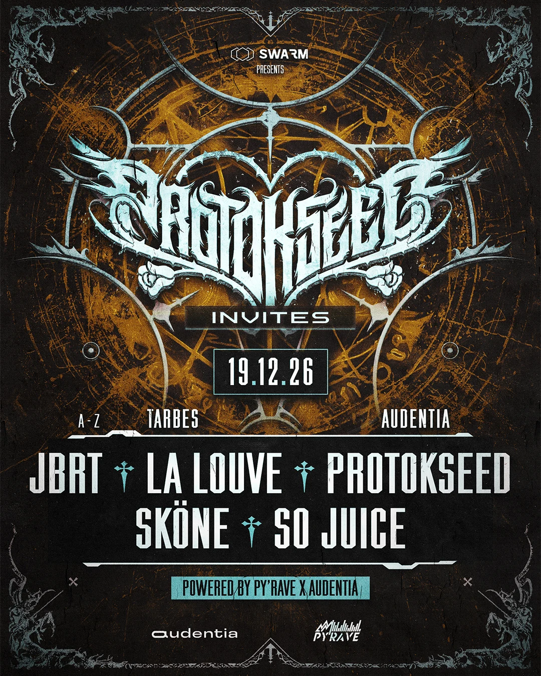 Protokseed Invite × Py'rave | Sköne So Juice Jbrt La Louve
