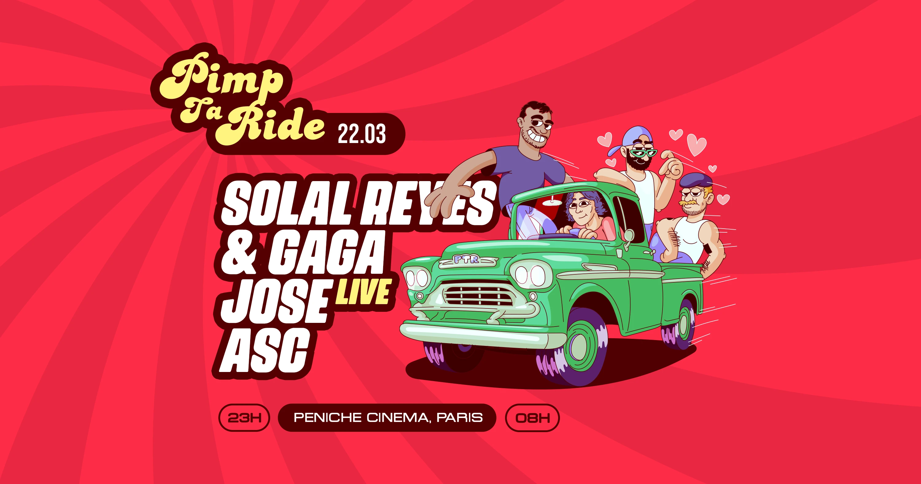 Amour Social Ride • Solal Reyes & Gaga, Amour Social Club