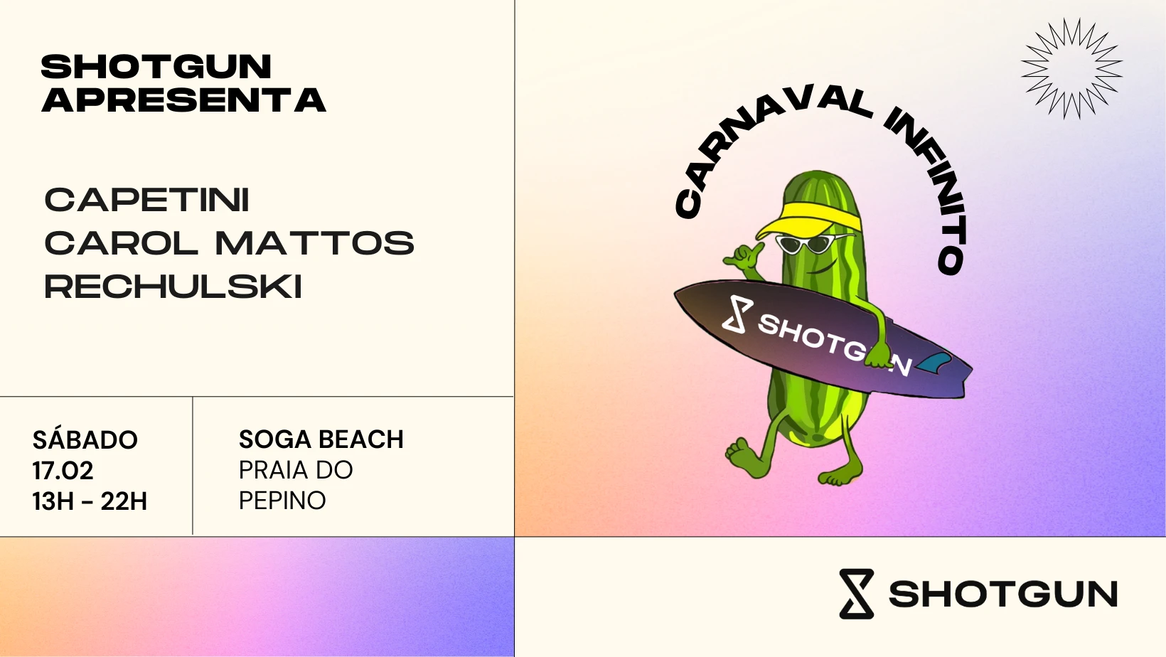 Shotgun Apresenta: Carnaval Infinito