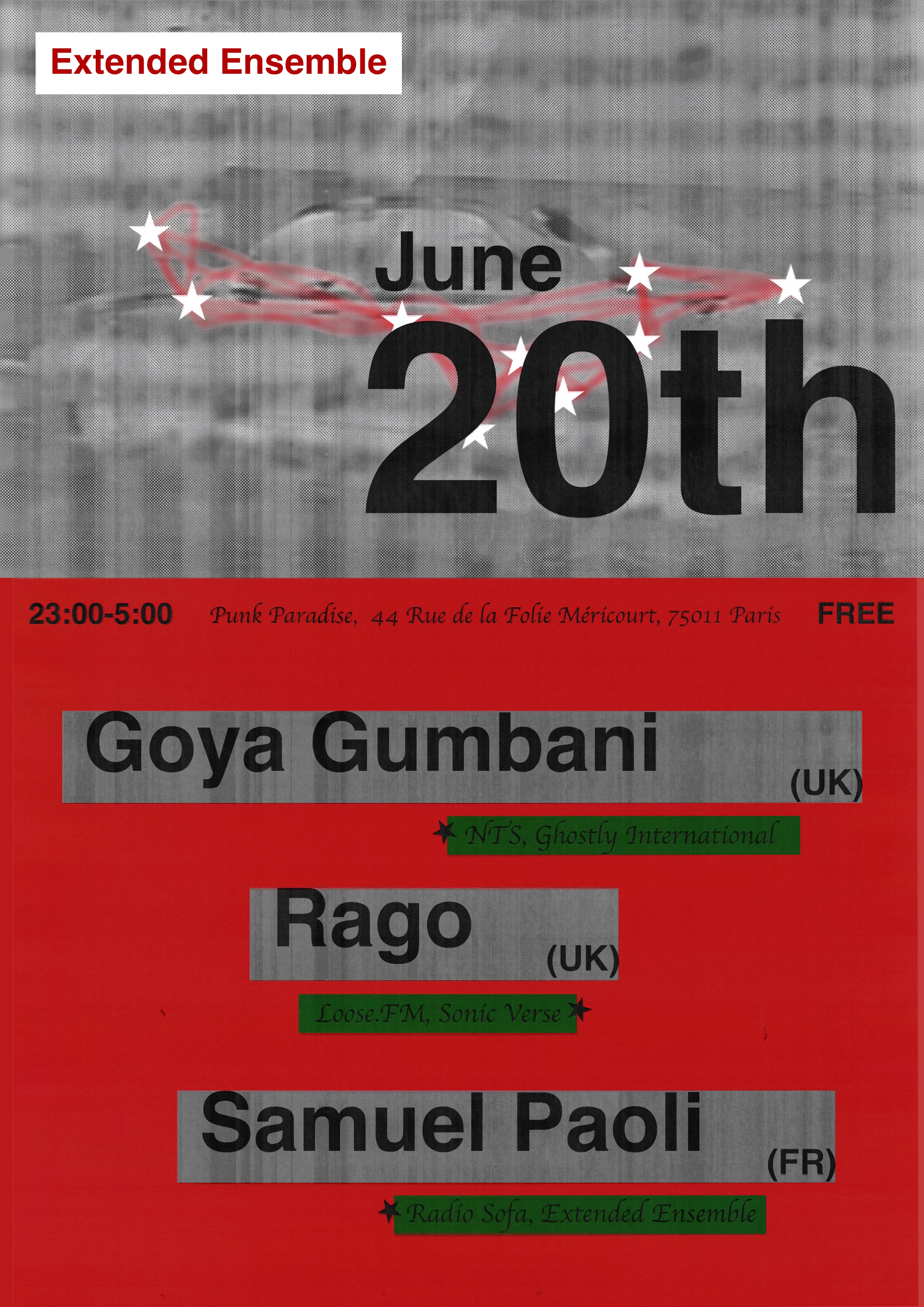 Extended Ensemble With Goya Gumbani, Rago, Samuel Paoli