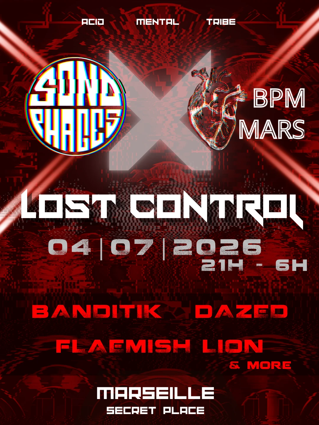 Lost Control - Bpm Mars X Sonophages