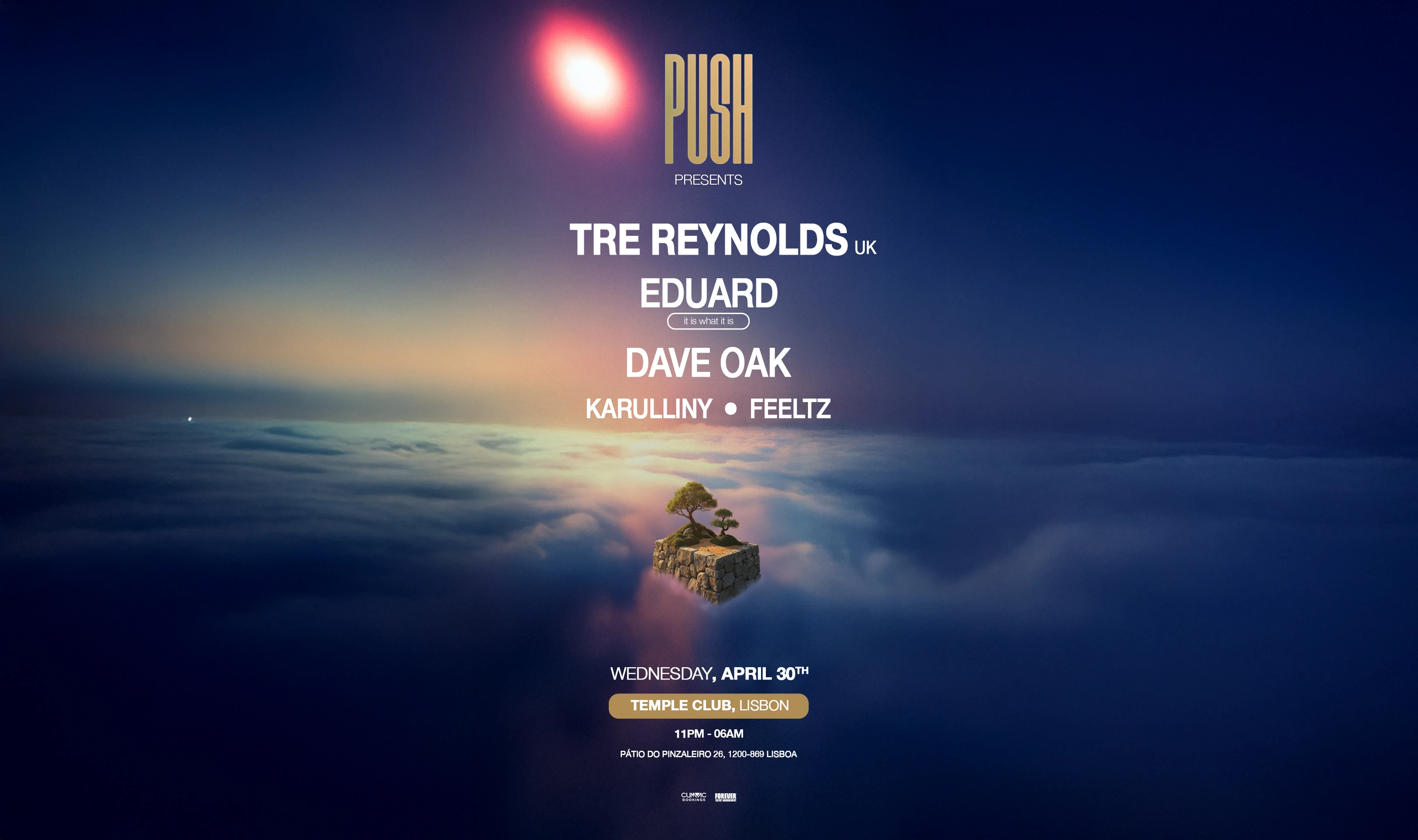 Push X Temple Club W/ Tre Reynolds, Eduard, Dave Oak & More!