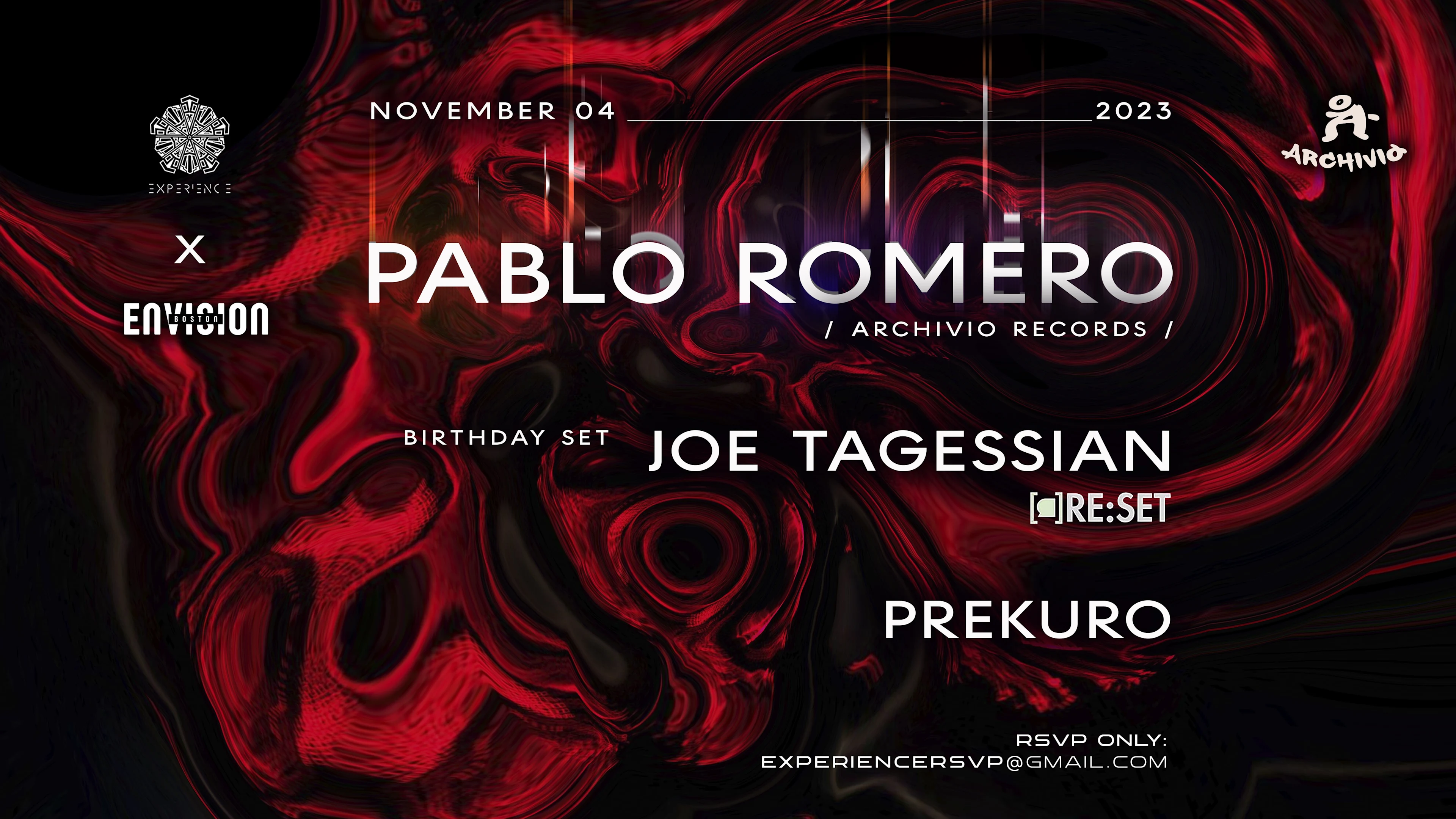 Experience X Envision + Pablo Romero