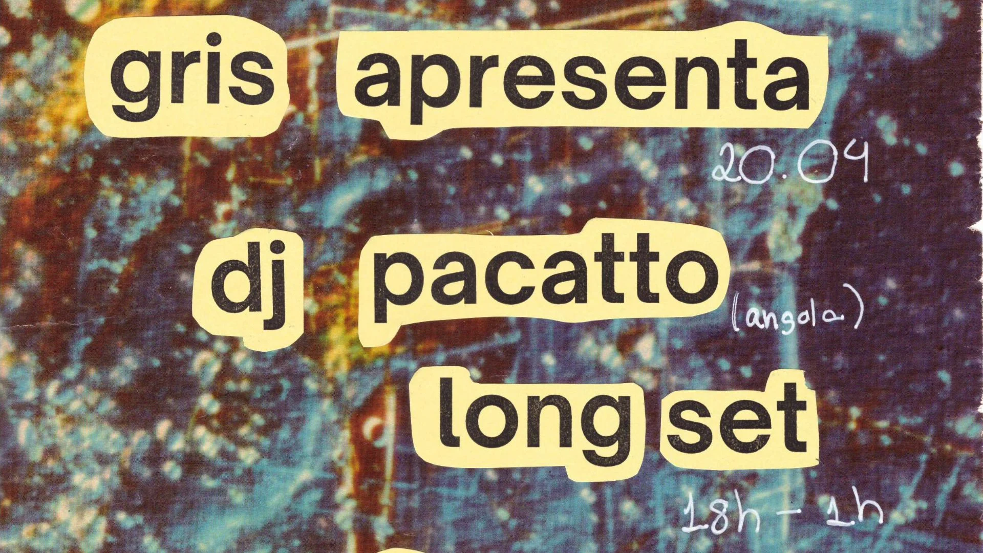 1 Ed. Noite De Kizomba/Semba Com Dj Pacatto