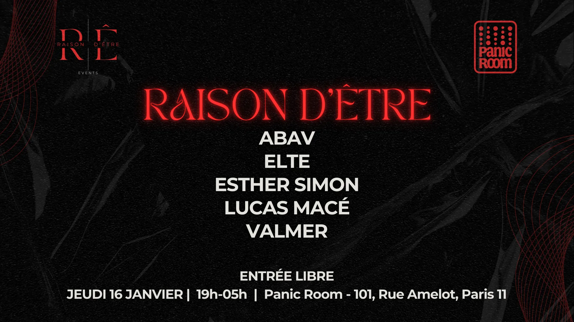 Raison D'être Présente : Abav, Elte, Esther Simon & More