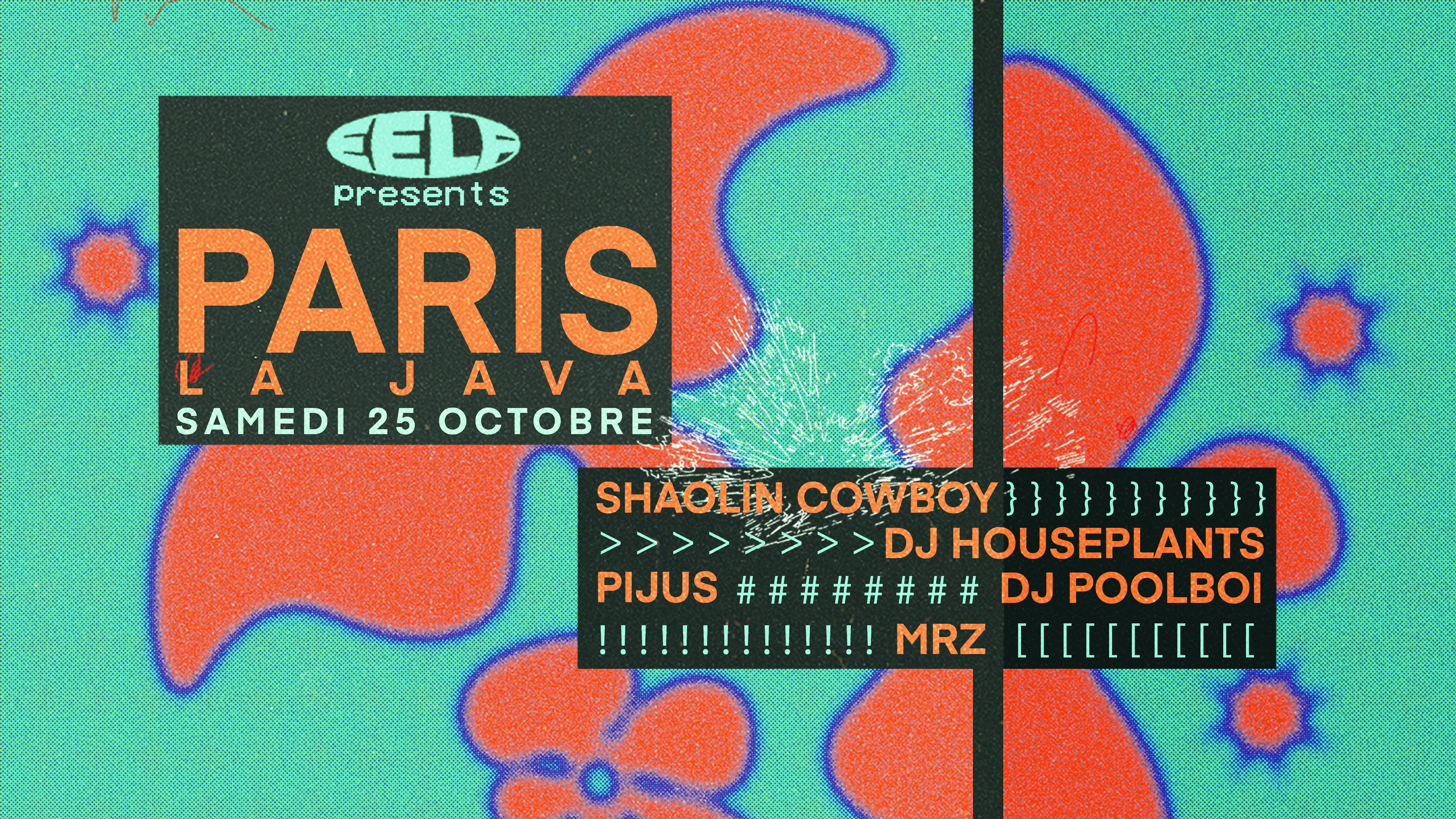 Eelf Presents: Shaolin Cowboy (Uk) Dj Poolboi(Ber) & More