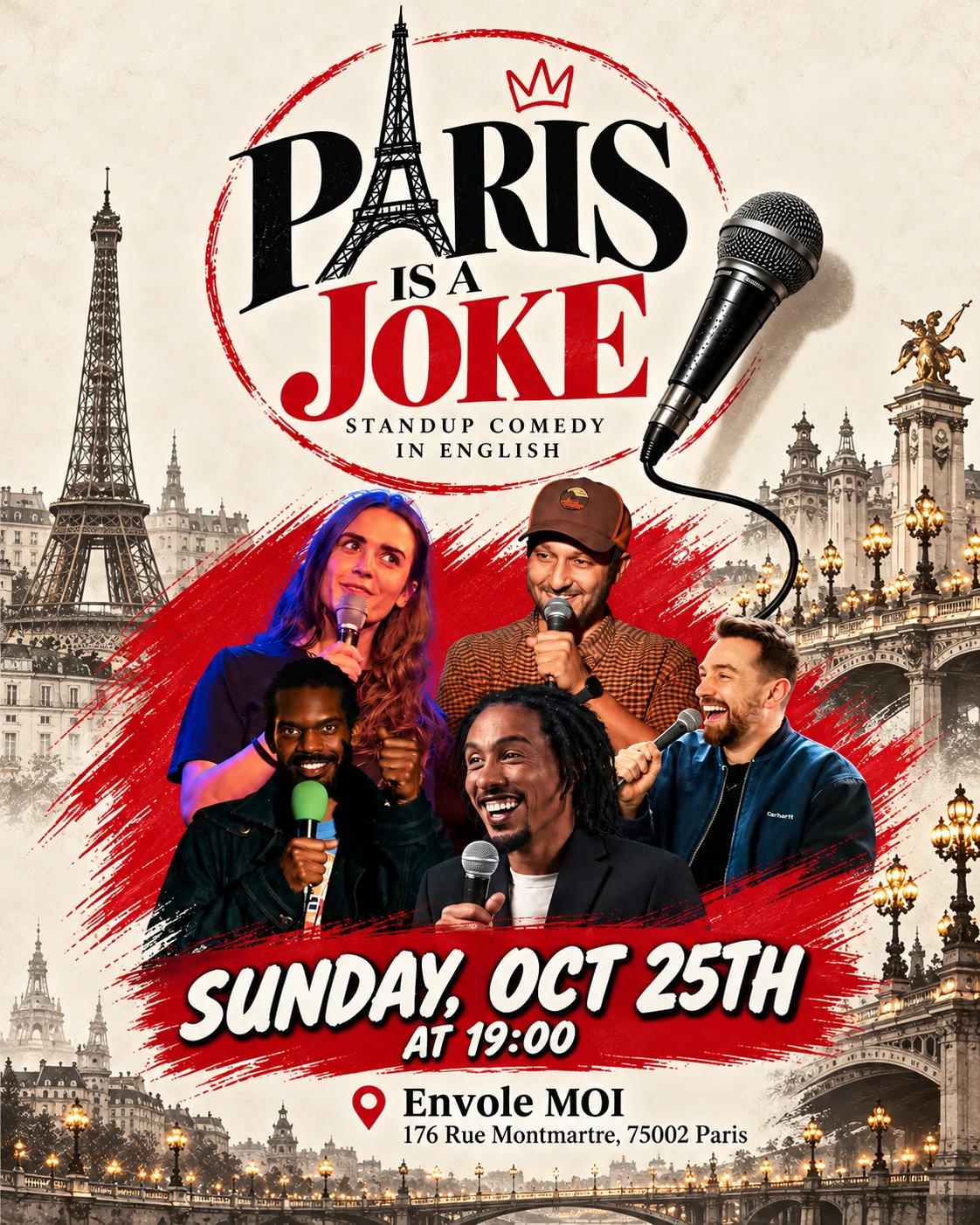 Paris Is A Joke - Standup Comedy In English