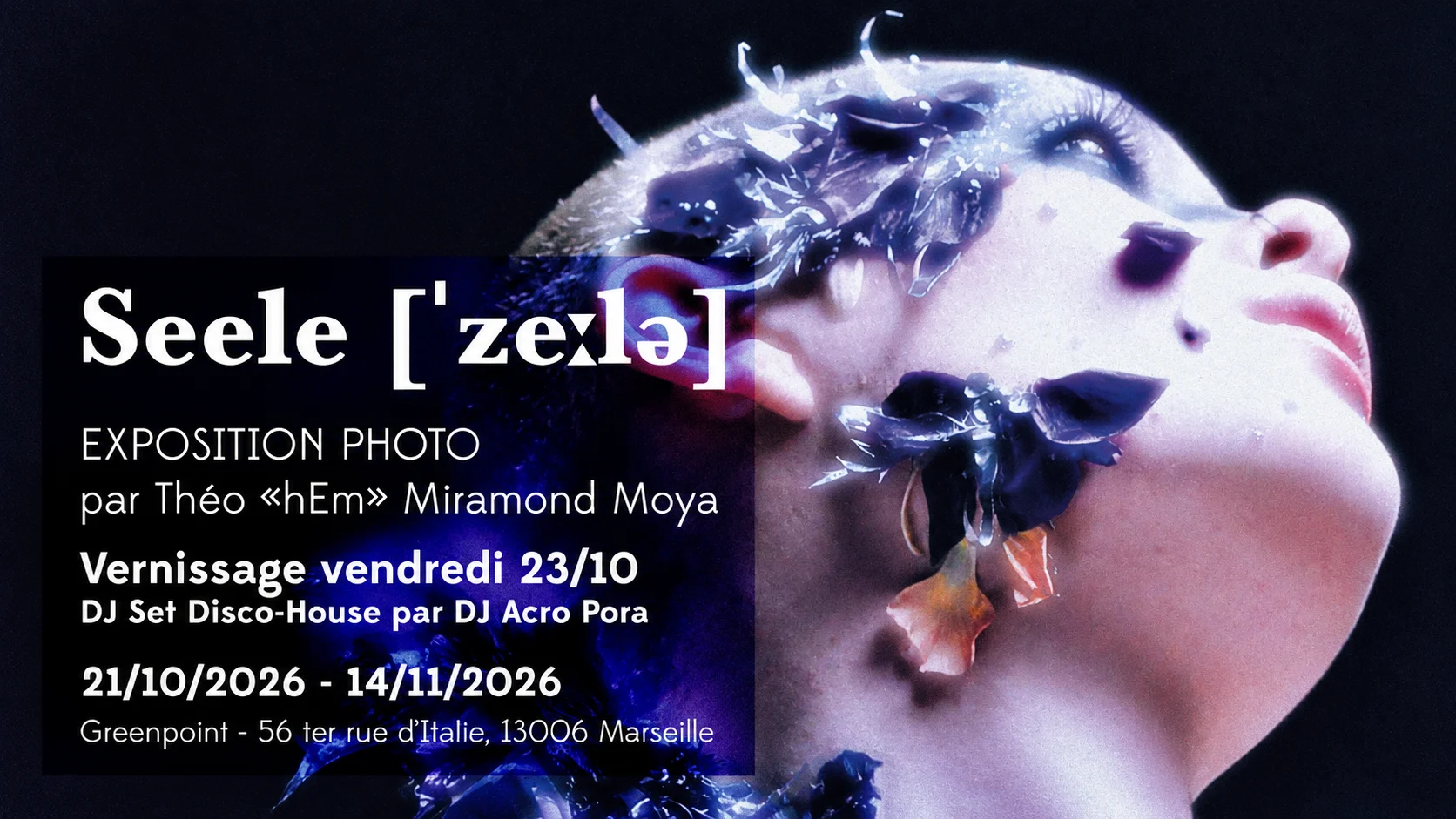 Vernissage Expo "Seele" - Live Disco-House Par Dj Acro Pora