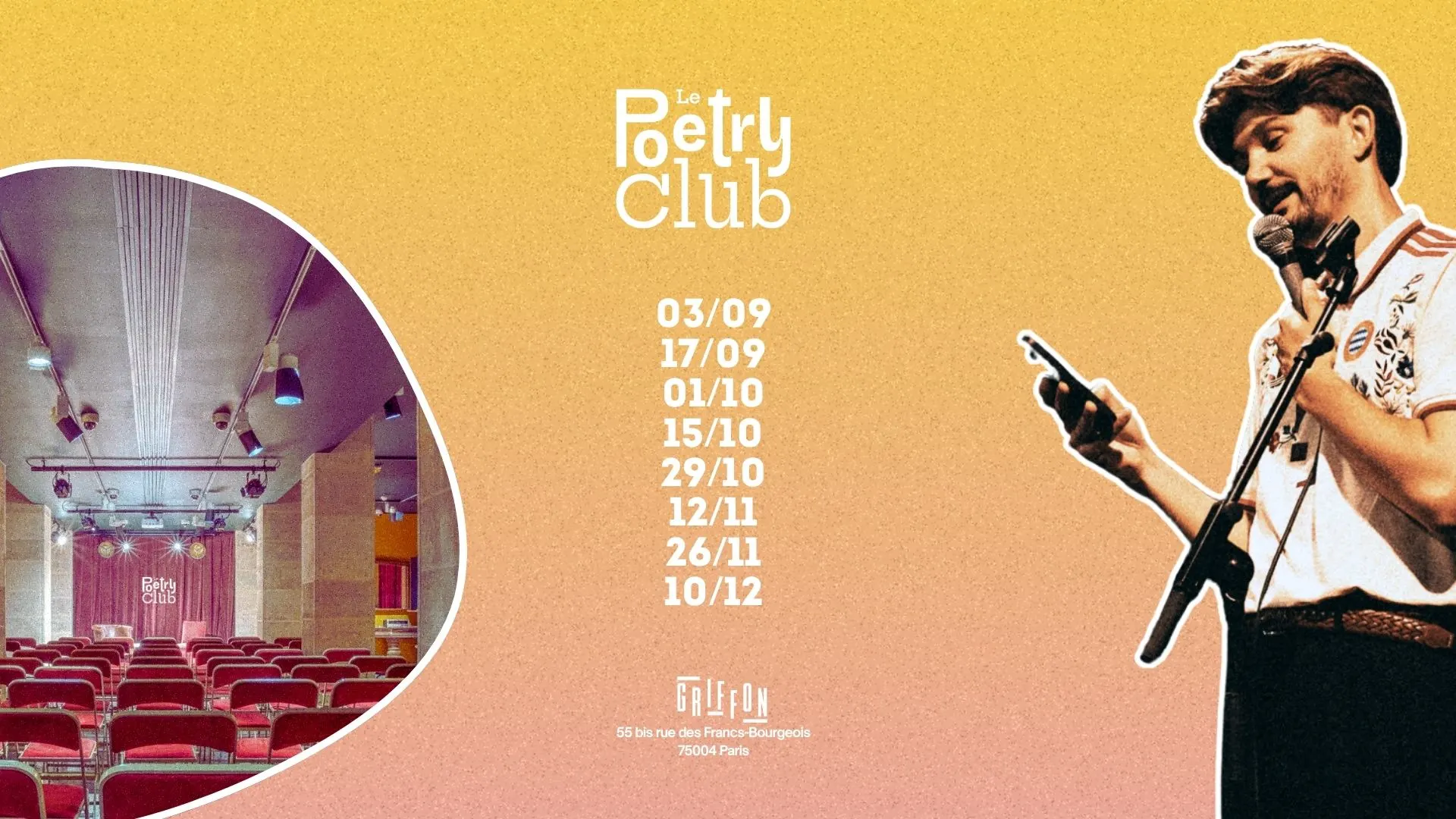 Le Poetry Club - 03/09