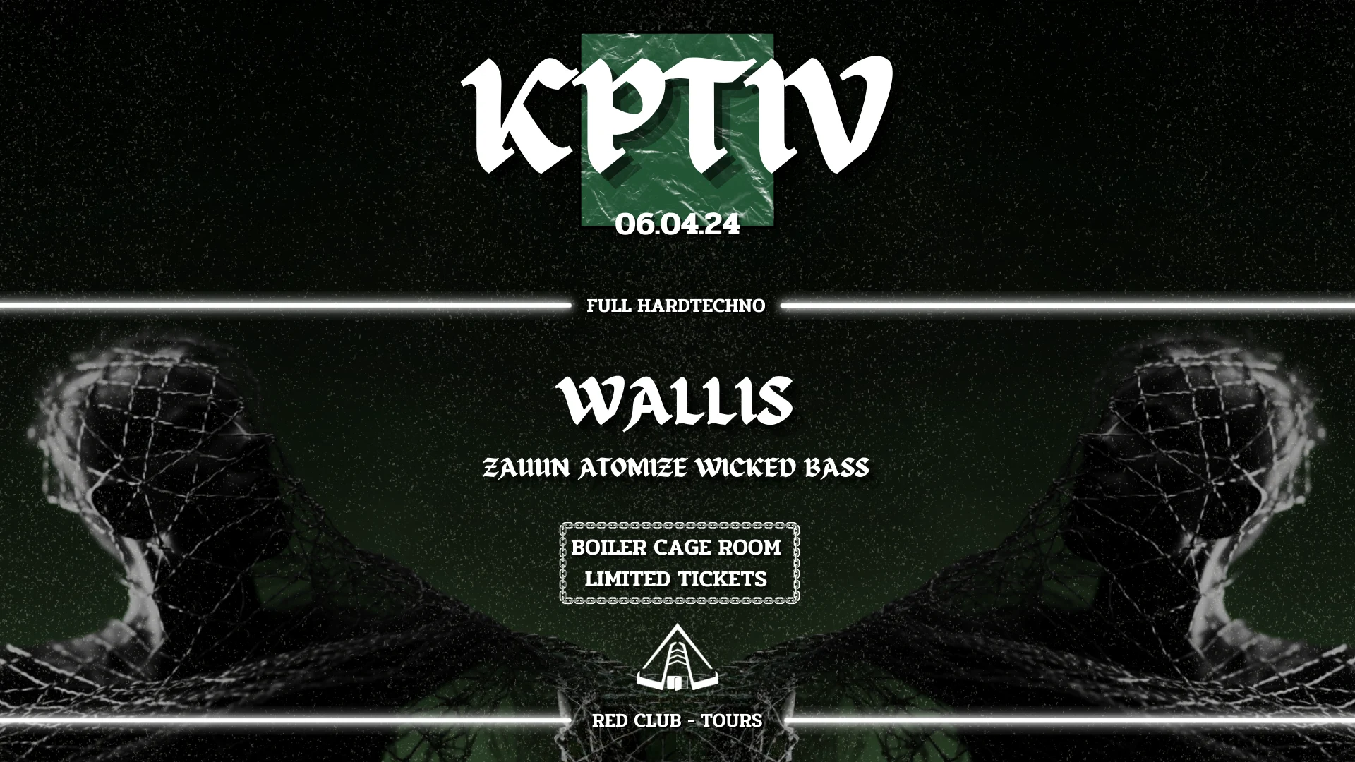 Kptiv #4 : Wallis / Atomize / Zauun / Wicked Bass