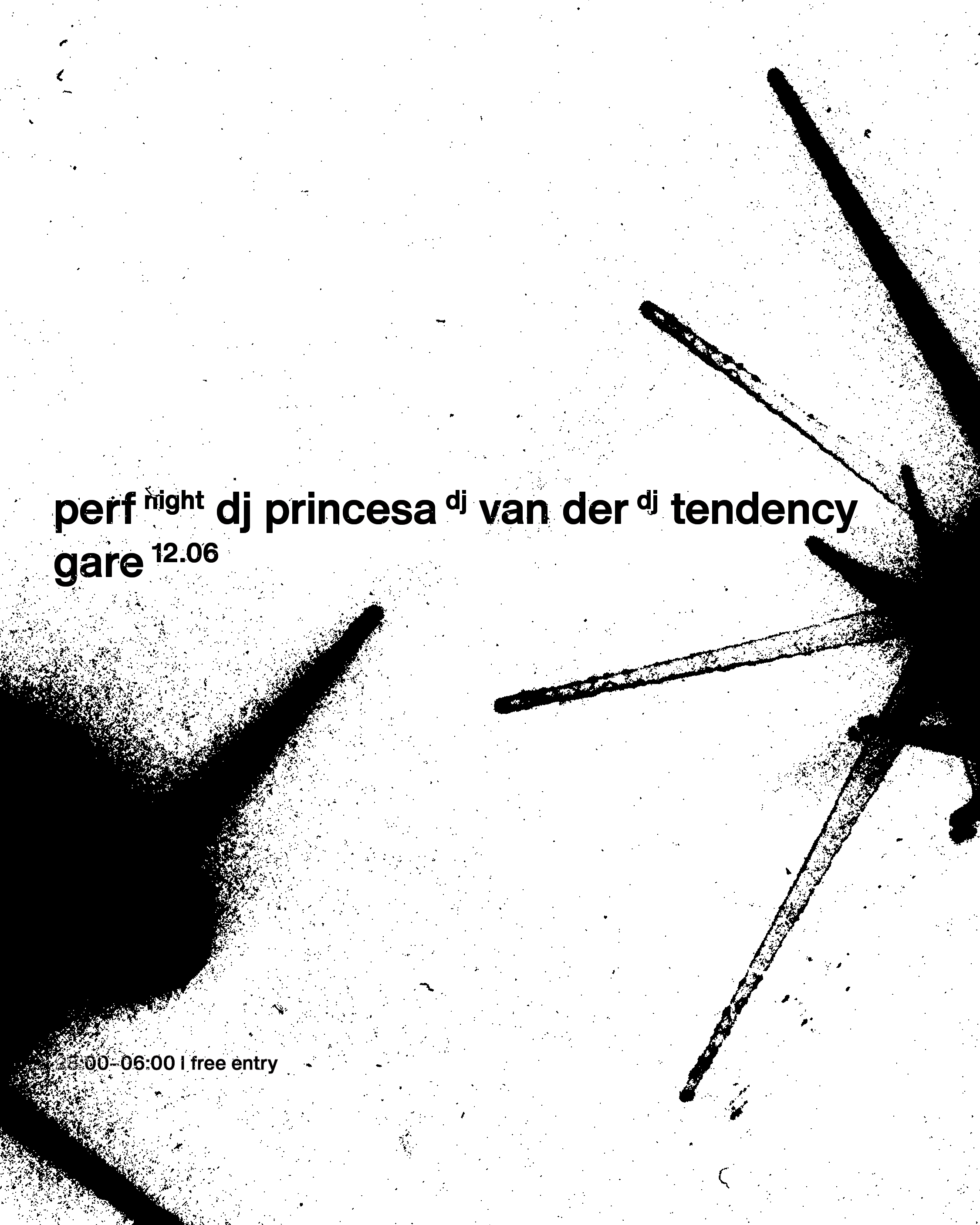 Perf With Dj Princesa, Van Der, Tendency