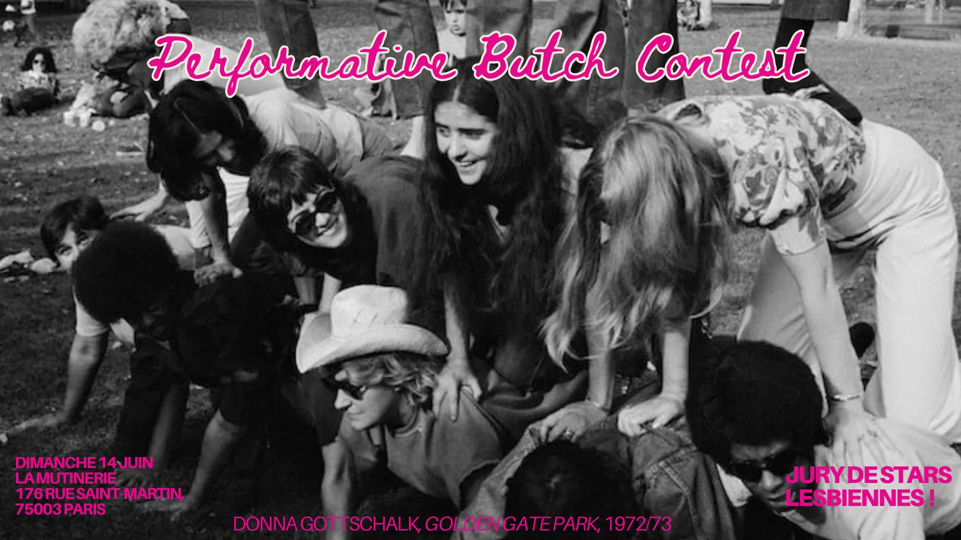 Butch Contest Paris - 14 Juin - La Mutinerie