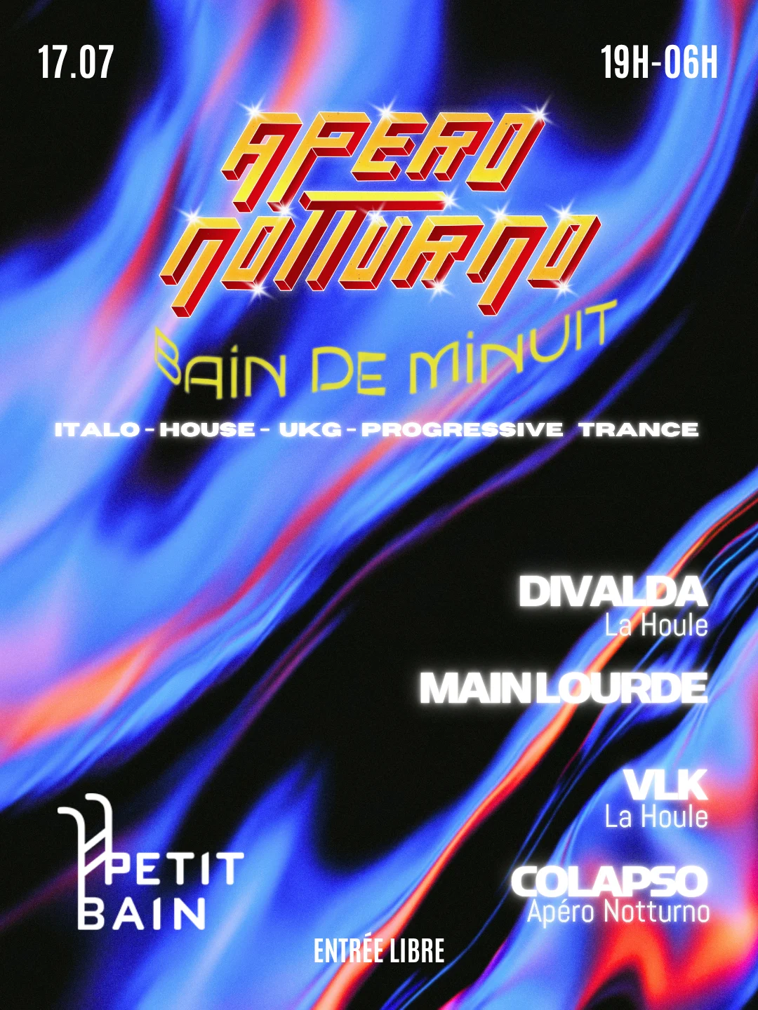 Bain De Minuit : Apero Notturno