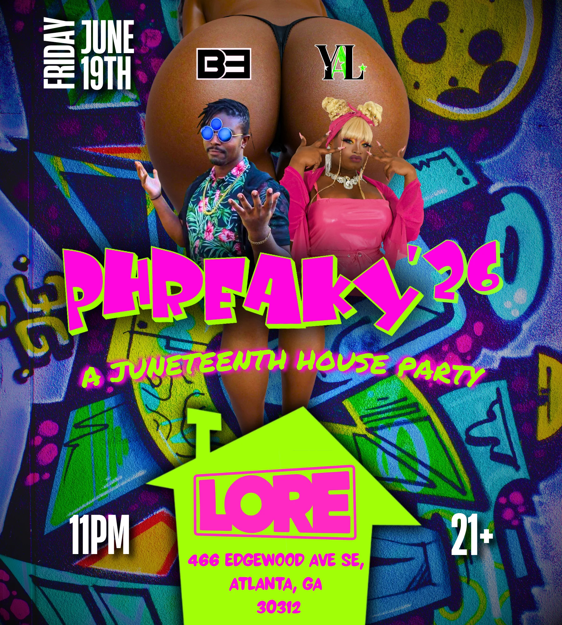 Phreaky: A Juneteenth House Party