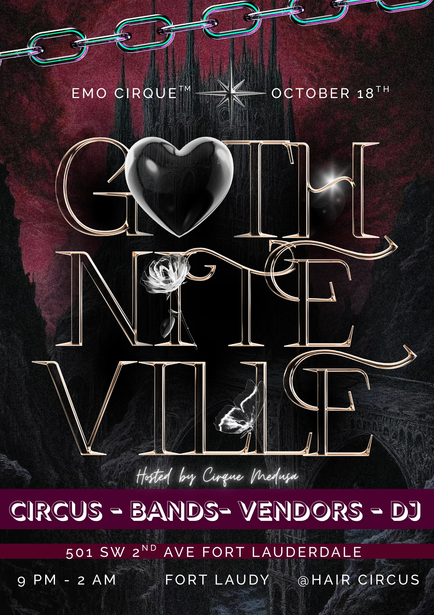 Emo Cirque: Gothniteville