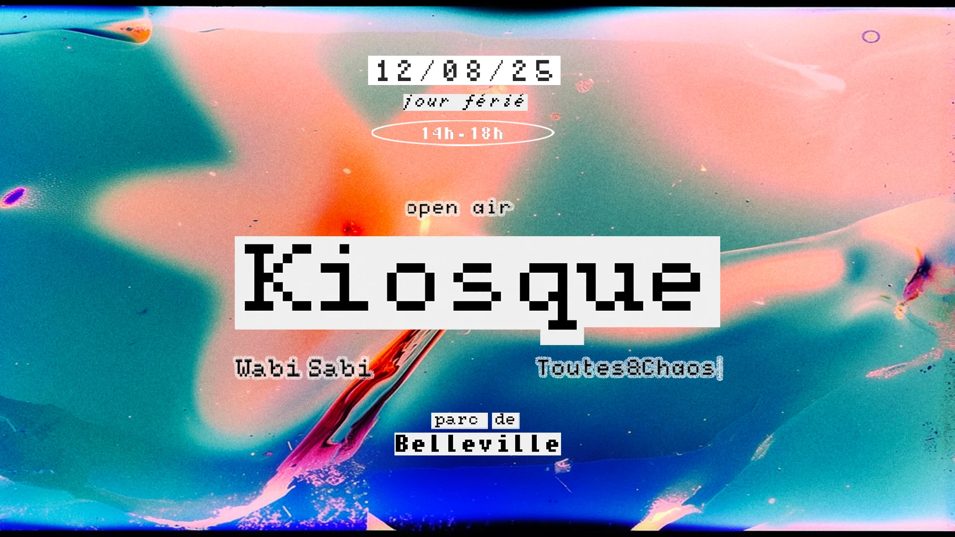 Open Air - Kiosque 2 : Wabi Sabi X Toutes&Chaos