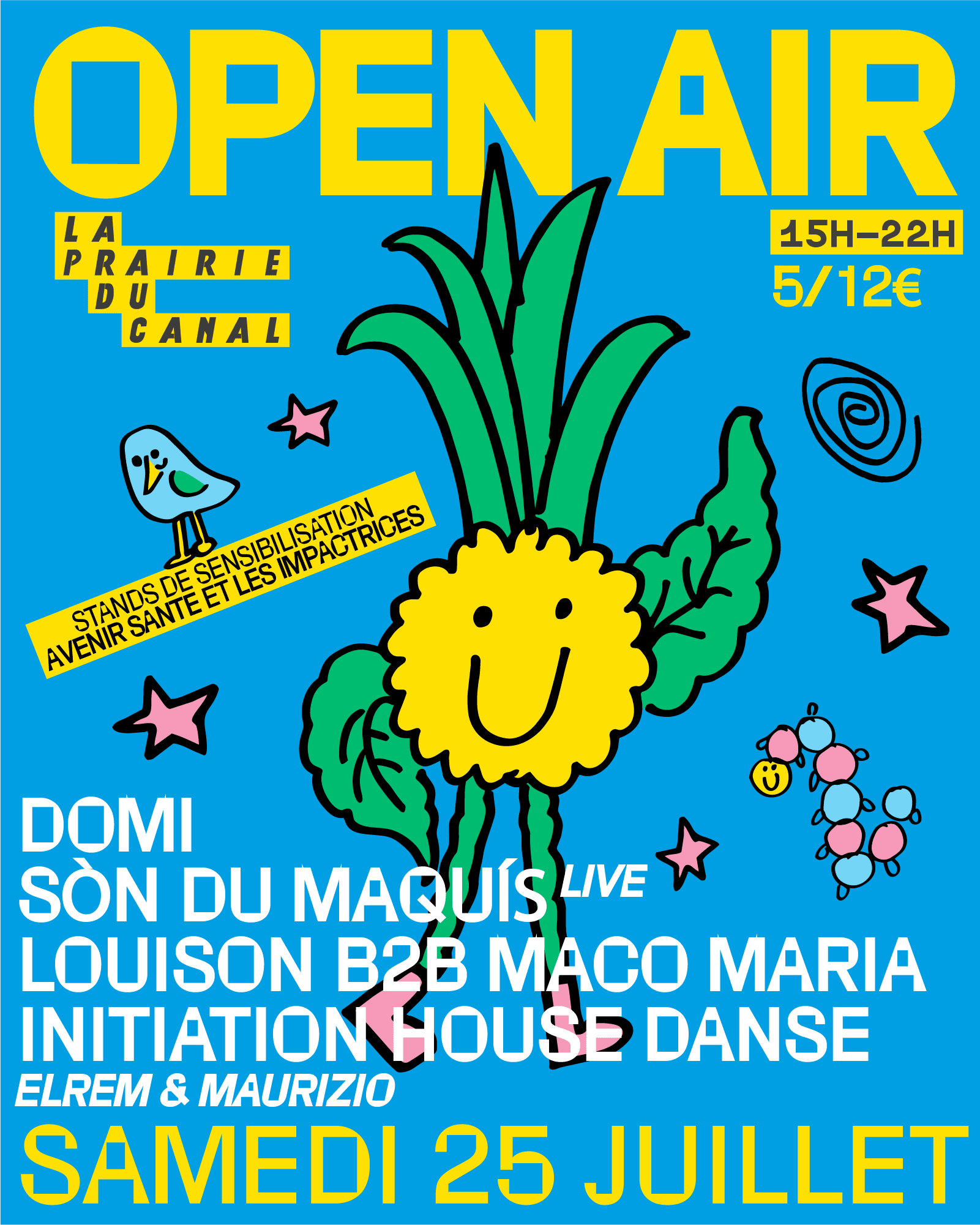 Open Air- Louison B2b Maco Maria, Sòn Du Maquís (Live), Domi
