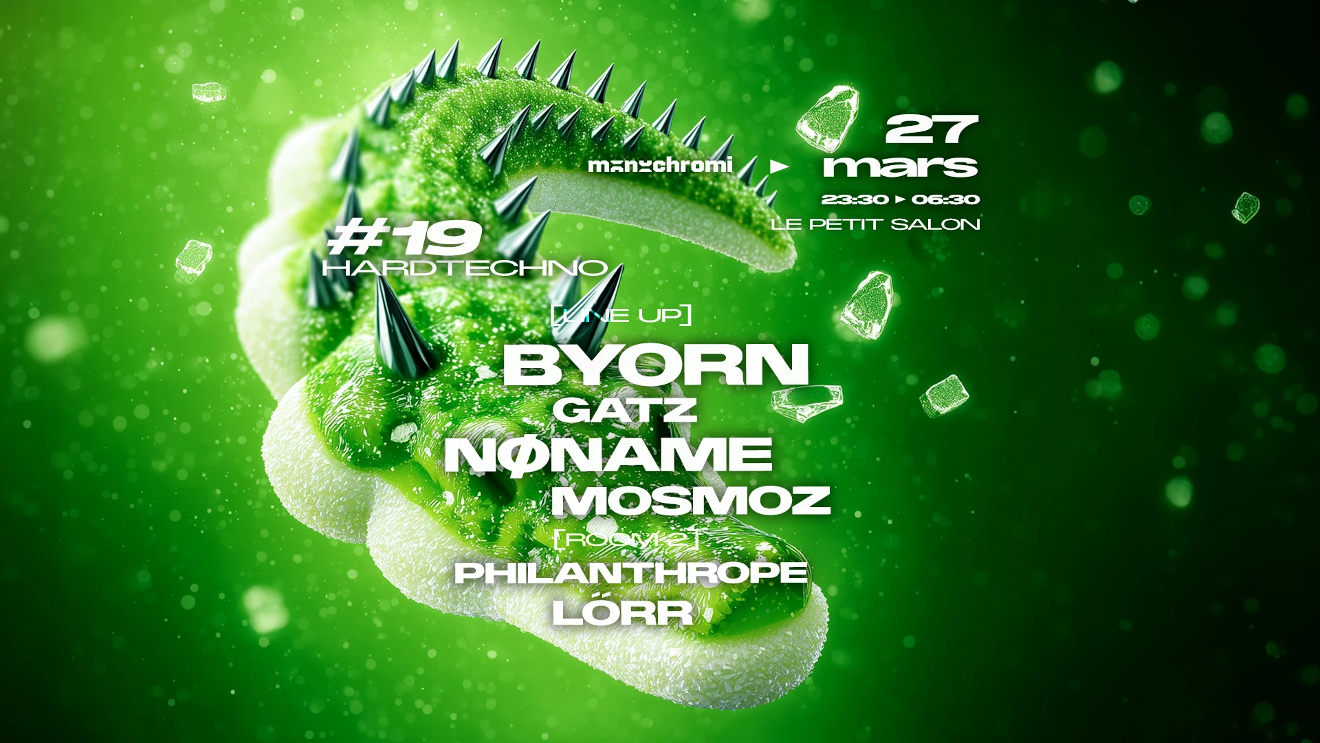 Monochromi#19 : Byorn, Nøname, Mosmoz & More