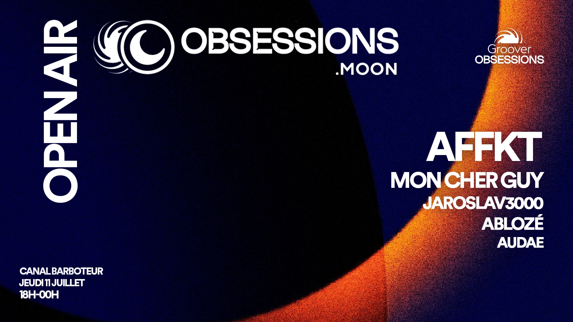 Obsessions.Moon | Open Air Au Canal Barboteur