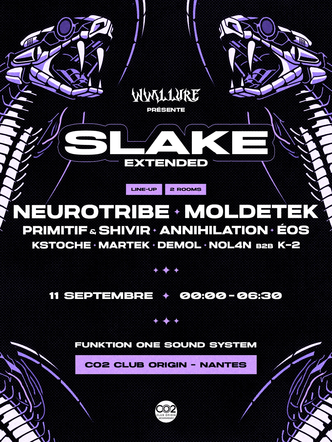 Slake Extended W/ Neurotribe, Moldetek & More