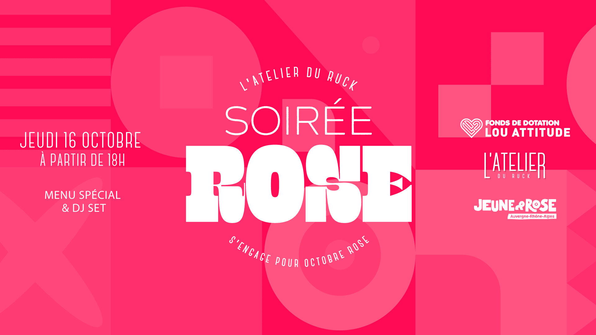 Soirée Rose Par L'atelier Du Ruck