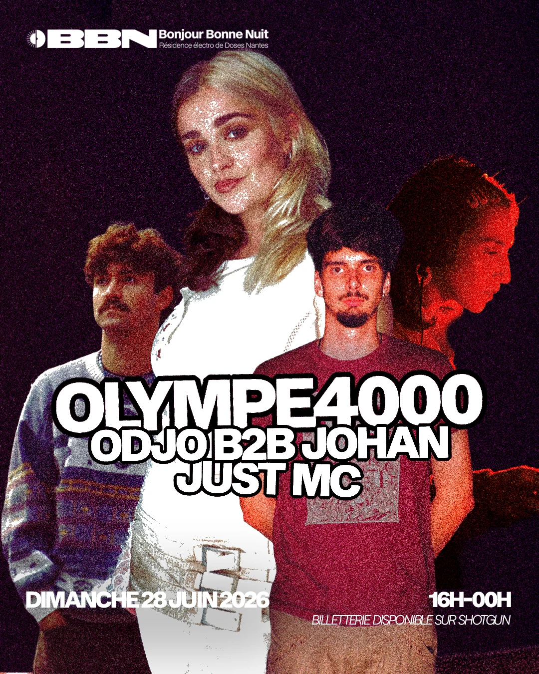 Bonjour, Bonne Nuit W/ Olympe 4000, Odjo B2b Johan & Just MC
