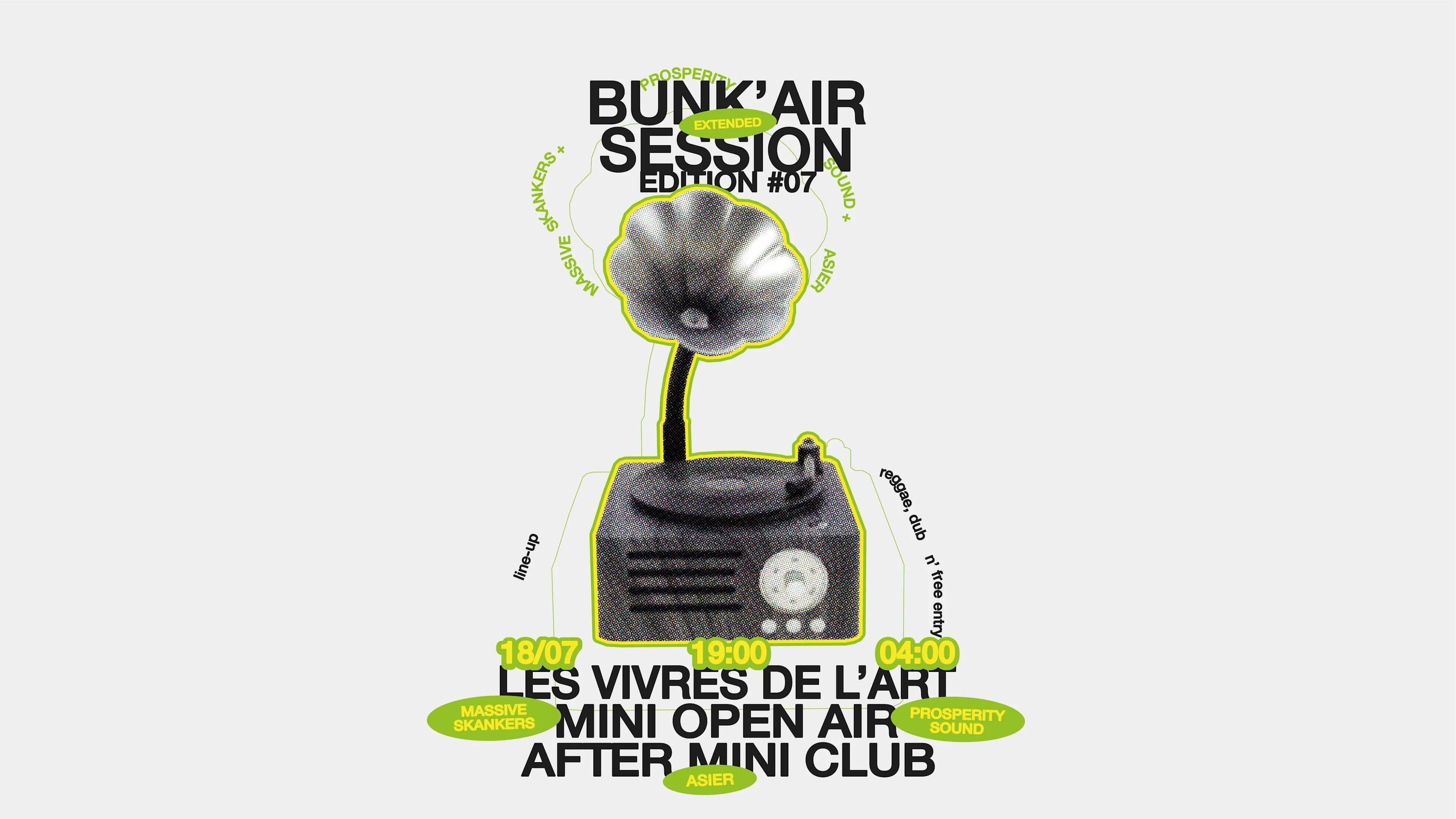 Bunk'air Session #07 (Extended) Reggae/Dub