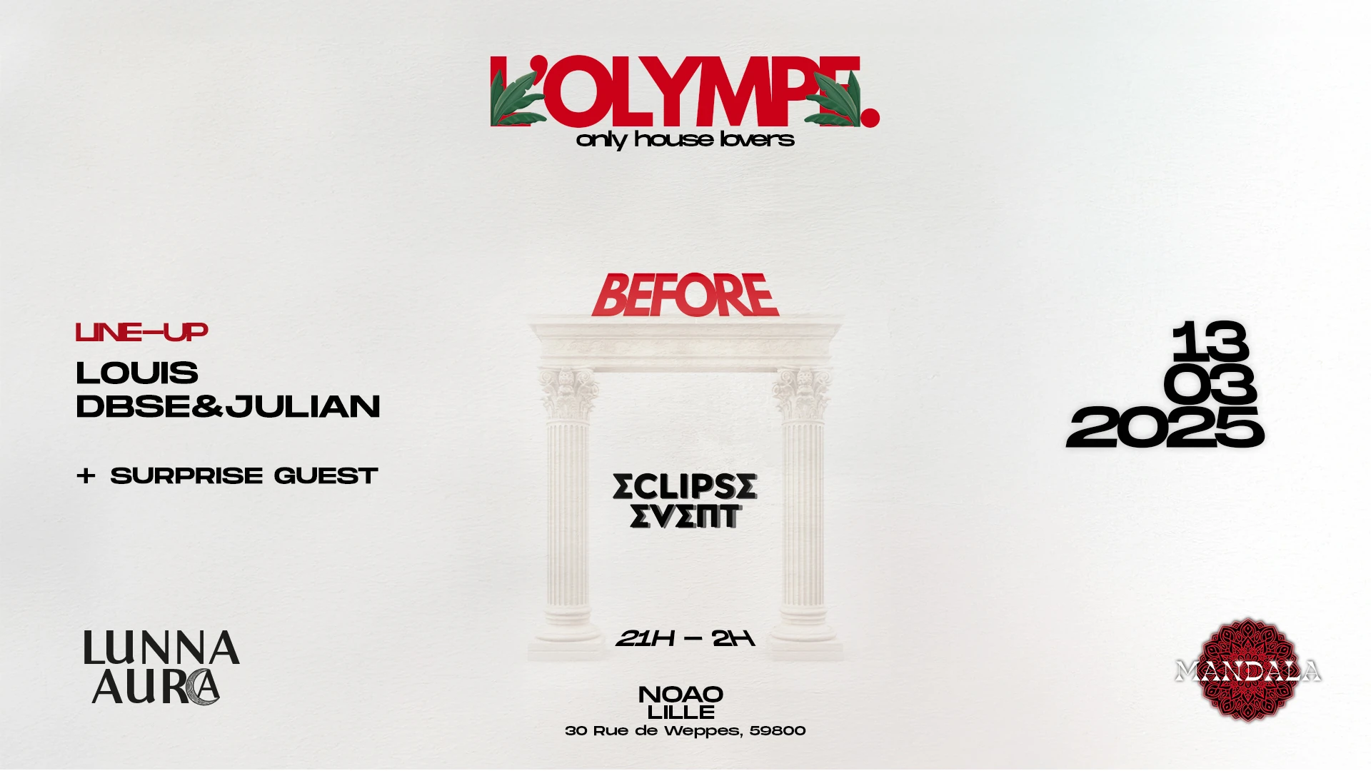 Before De L'olympe | Noao