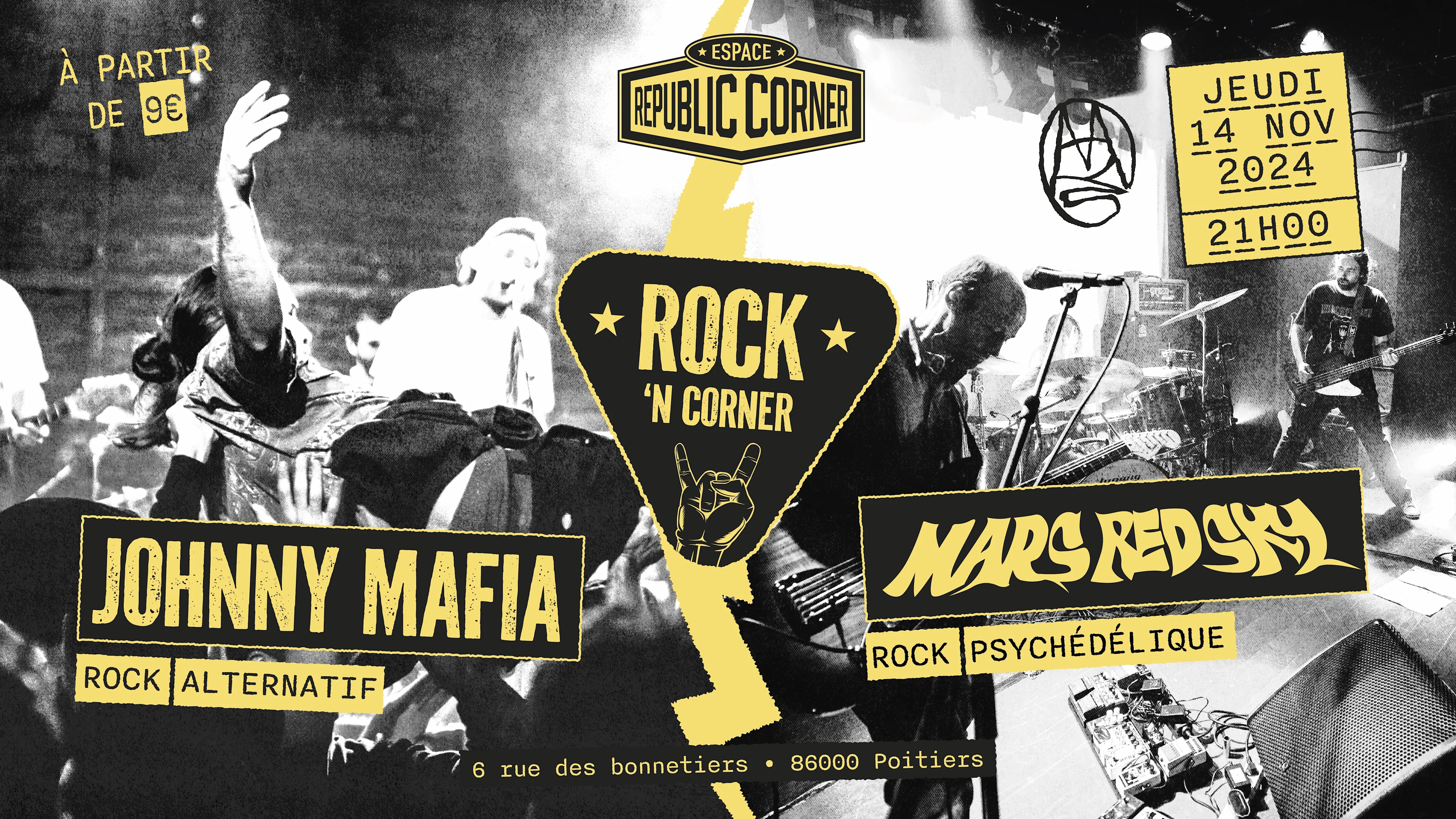 Rock'n Corner - Mars Red Sky + Johnny Mafia