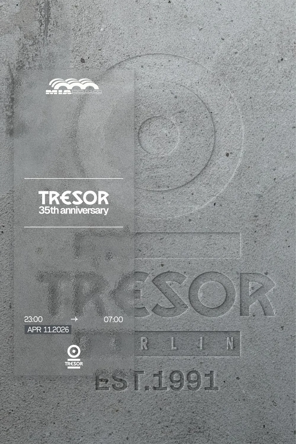Tresor - 35 Years Anniversary